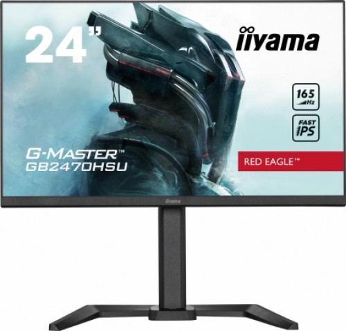 iiyama G-Master GB2470HSU-B5, gaming monitor (60.5 cm (23.8 inches), black, FullHD, AMD Free-Sync technology, 165Hz panel) image 1