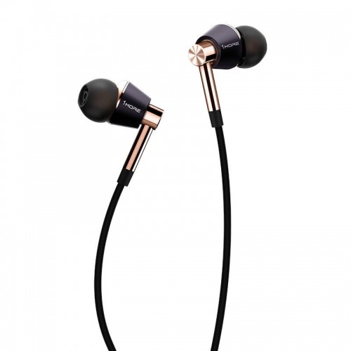 Wired earphones 1MORE Triple-Driver (gold) image 1