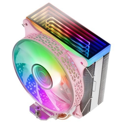 Mars Gaming MCPU-VR CPU Cooler Dual Infinity Mirror ARGB 180W 120mm Dzesētājs procesoram image 2