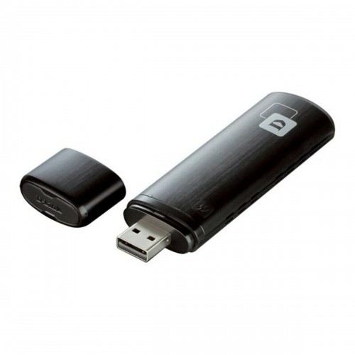 Wi-Fi USB Adapteris D-Link AC1200 5 GHz Melns image 1