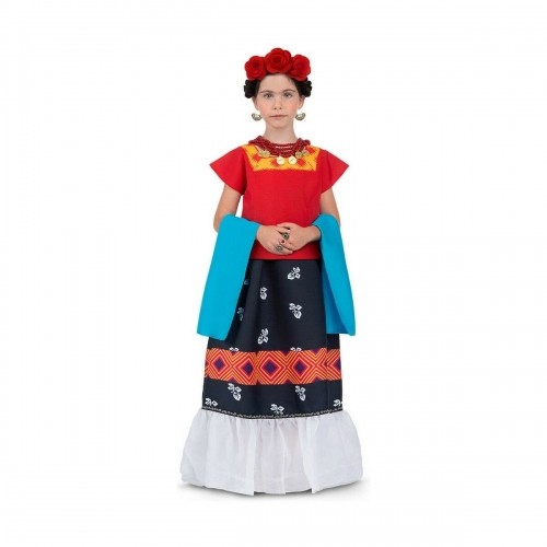 Svečana odjeća za djecu My Other Me Frida Kahlo (4 Daudzums) image 1