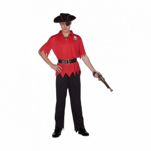 Маскарадные костюмы для взрослых My Other Me Красный Пират M/L (4 Предметы) image 1