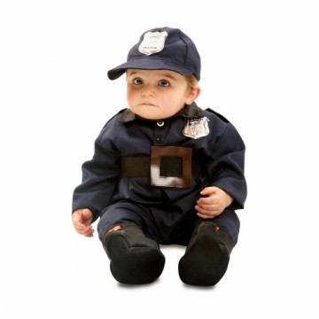 Svečana odjeća za bebe My Other Me Zils Policists (4 Daudzums)