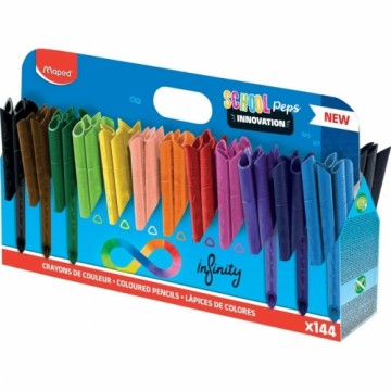 Цветные карандаши Maped Infinity 144 Предметы Разноцветный