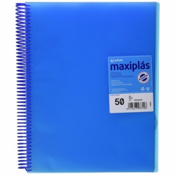Dokumentu Glabātājs Grafoplas Maxiplas 50 Pārvalki Zils A4