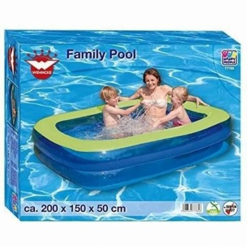 Bigbuy Fun Piepūšamais Baseins Family Pool 200 x 150 x 50 cm