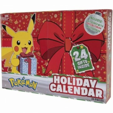 Adventes kalendārs Bandai Pokémon 39 Daudzums