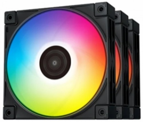 Deepcool FC120 – 3 in 1 (RGB LED lights) Case fan image 1