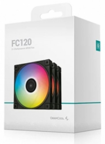 Deepcool FC120 – 3 in 1 (RGB LED lights) Case fan image 3