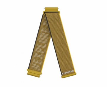 COROS 20mm Nylon Band - Yellow, APEX 2, PACE 2, APEX 42