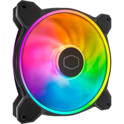 Cooler Master MasterFan MF140 Halo2, case fan (black, single fan, without RGB controller) image 1