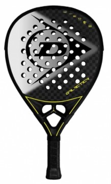 Padel tennis racket Dunlop GALACTICA 365g Hybrid PRO-EVA profesionalams black/yellow