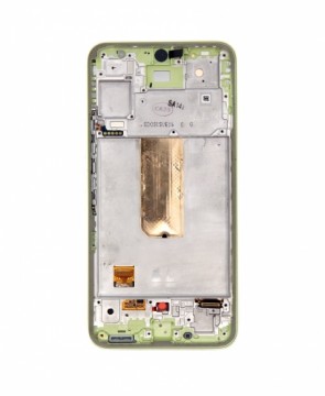 LCD display + Touch Unit + Front Cover Samsung A546B Galaxy A54 5G Awesome Lime (Service Pack)