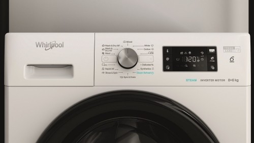 Washing machine with dryer Whirlpool FFWDB864349BVEE image 3