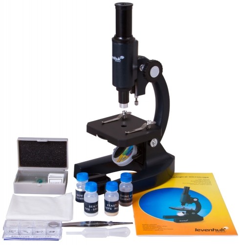 Mikroskops, Levenhuk 3S NG, 200x, monokulārais image 1
