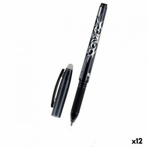 Pildspalva MP Melns Izdzēšama tinte 0,7 mm (12 gb.) image 1