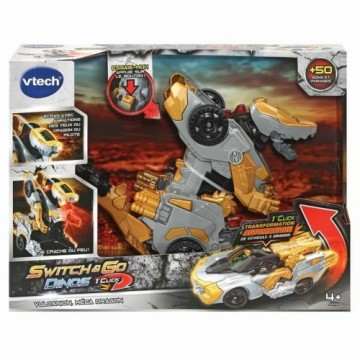 Transformeru Automašīna Vtech Switch & Go Dinos - Vulcanion, Mega Dragon