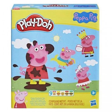 Пластилиновая игра Play-Doh Hasbro Peppa Pig Stylin Set
