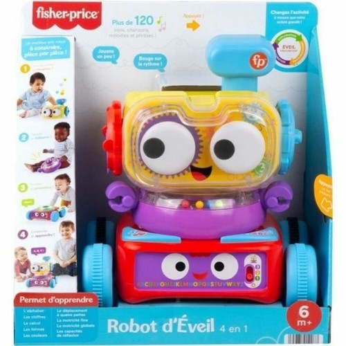 Trase ar Rampām Fisher Price  Jo the Robot 4 in 1 image 1