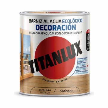 Water-based varnish TITANLUX m21100034 750 ml Bezkrāsains Satīna apdare