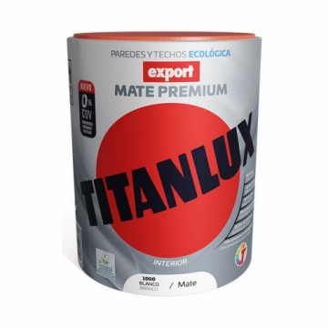 Vinyl paint TITANLUX Export f31110034 Griesti Siena Mazgājams Balts 750 ml Matt