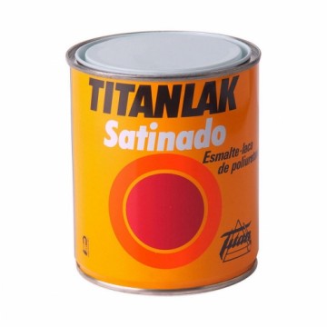 Synthetic enamel Titanlux Titanlak 11140038 Poliuretāns Laka Balts Satīna apdare 375 ml