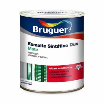 Synthetic enamel Bruguer Dux Melns 750 ml Matt