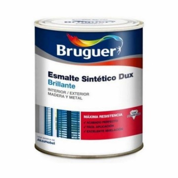 Synthetic enamel Bruguer Dux Mirdzošs 250 ml Balts