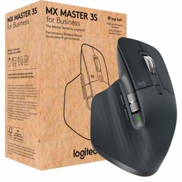 Logitech MX Master 3S for Business, mouse (graphite, 7 buttons, Logi Bolt, Bluetooth, compatible with PC/Mac/iPad/Android)