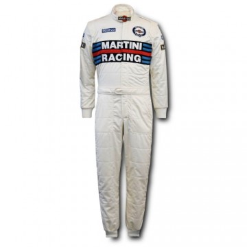 Sacīkšu kombinezons Sparco COMPETITION  Martini Racing Balts 66
