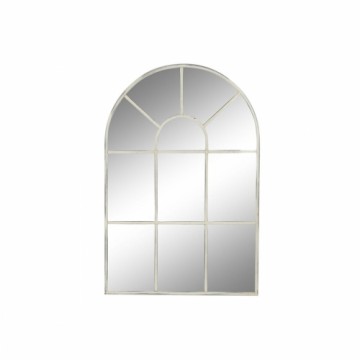 Настенное зеркало DKD Home Decor 82 x 2,5 x 122 cm Металл Белый Vintage Окно