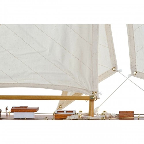 Barco DKD Home Decor 42 x 9 x 60 cm Brūns Oranžs Vidusjūra image 3