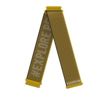 COROS 22mm Nylon Band - Yellow - Short, APEX 2 Pro, APEX Pro, APEX 46mm