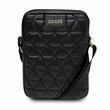 OEM Guess Bag GUTB10QLBK 10" black Quilted Tablet Bag