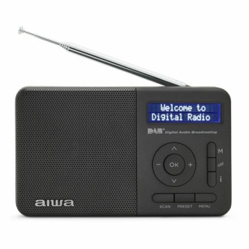 Радио Aiwa RD40DABBK Чёрный 2000 mAh