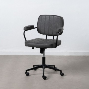Bigbuy Office Biroja krēsls 56 x 56 x 92 cm Melns