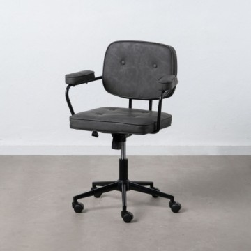 Bigbuy Office Biroja krēsls 56 x 56 x 92 cm Melns