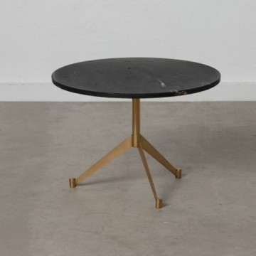 Bigbuy Home Кофейный столик 55 x 55 x 38 cm Мрамор Железо