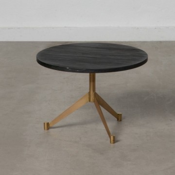 Bigbuy Home Centrālais galds 45 x 45 x 31 cm Marmors Dzelzs