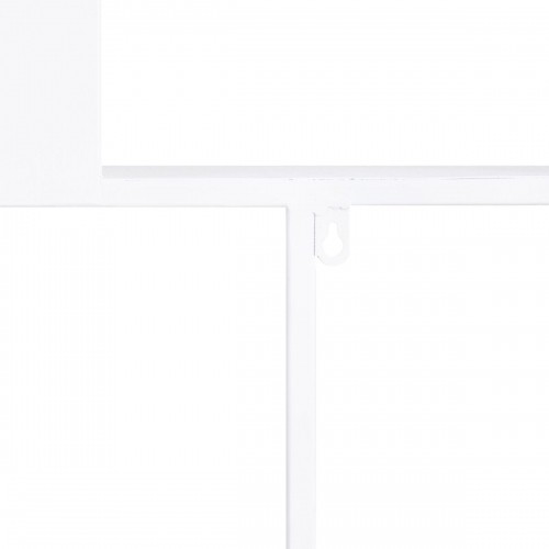 Bigbuy Home Plaukti SQUARE 100 x 22 x 175 cm Metāls Balts image 2