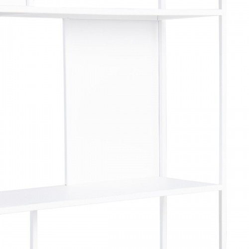 Bigbuy Home Plaukti SQUARE 100 x 22 x 175 cm Metāls Balts image 5