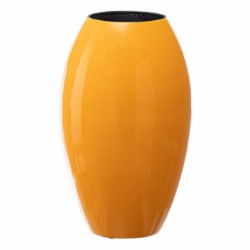 Bigbuy Home Vāze 21,5 x 21,5 x 36 cm Keramika Dzeltens
