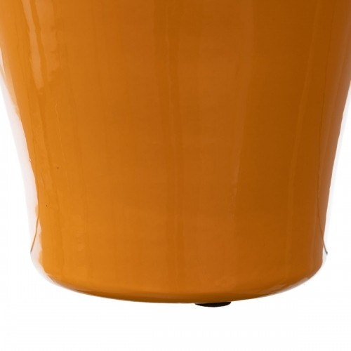 Bigbuy Home Vāze 18 x 18 x 46,5 cm Keramika Dzeltens image 2