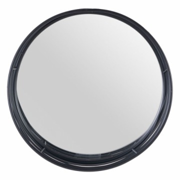 Bigbuy Home Sienas spogulis 41 x 13 x 41 cm Melns Metāls