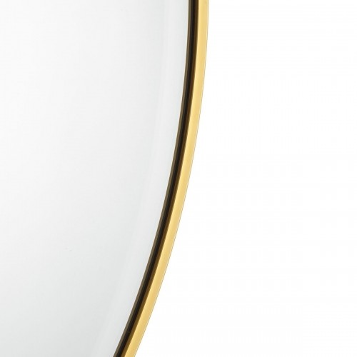 Bigbuy Home Sienas spogulis 40 x 2,8 x 40 cm Stikls Bronza Alumīnijs image 3