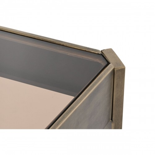 Centrālais galds DKD Home Decor 102 x 62 x 53 cm Stikls Metāls Alumīnijs image 3