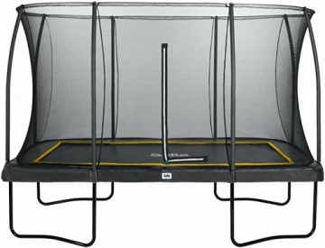 Salta trampoline Comfort Edition, fitness device (black, rectangular, 244 x 366 cm)