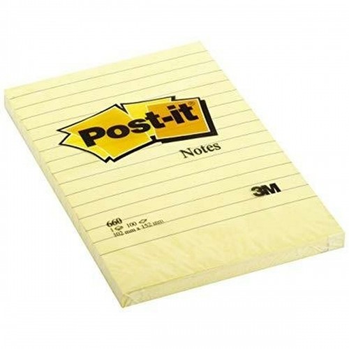 Līmlapiņas Post-it XL 15,2 x 10,2 cm Dzeltens (2 gb.) image 2