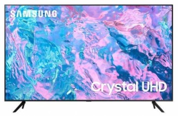 Samsung  
         
       TV Set||43"|4K/Smart|3840x2160|Wireless LAN|Bluetooth|Tizen|Black|UE43CU7172UXXH