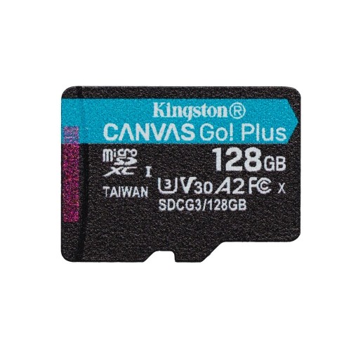 Mikro SD Atmiņas karte ar Adapteri Kingston SDCG3/128GBSP 128GB image 2